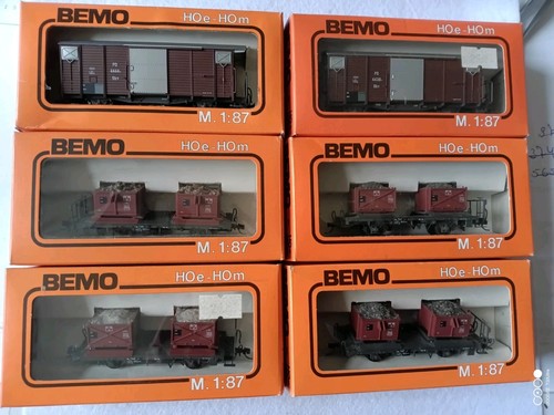 Bemo homwaggons konvolut - homwaggons,, 6