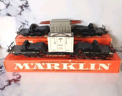 Märklin tiefladewagen 4617 - tiefladewagen,