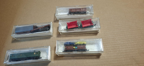Konvolut mini trix waggons - 7,