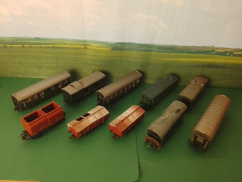 Spur waggon konvolut 10tlg - h0,