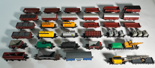 Märklin 33x waggons - mÄrklin, --