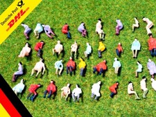 50 Stück H0 Figuren sitzende