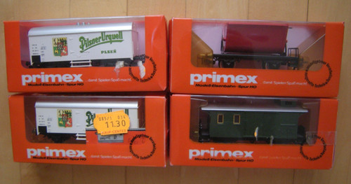 Konvolut primex waggons - waggons, 4195